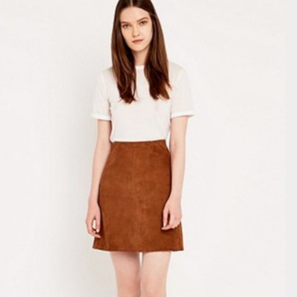 The Limited Dresses & Skirts - The Limited leather mini skirt size 10